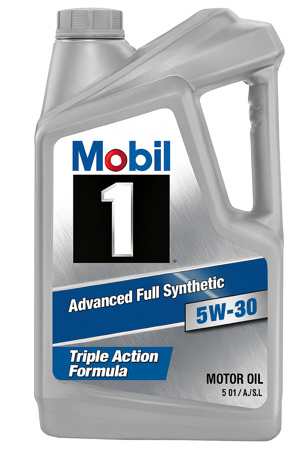 Mobil 1 Advanced Full Synthetic Motor Oil 5W-30, 5 Quart